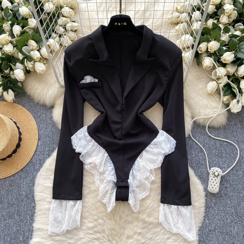 Women'S Formal Wear Jumpsuit - Hotsweet Jumpsuit kerah rebah, Jumpsuit musim