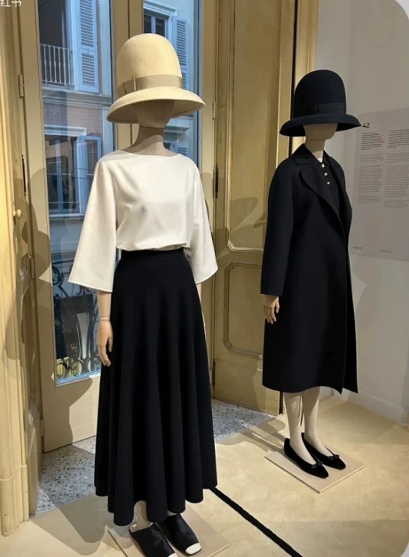 Women'S Formal Day Wear - Rok A-line Wanita Musim Gugur Baru,