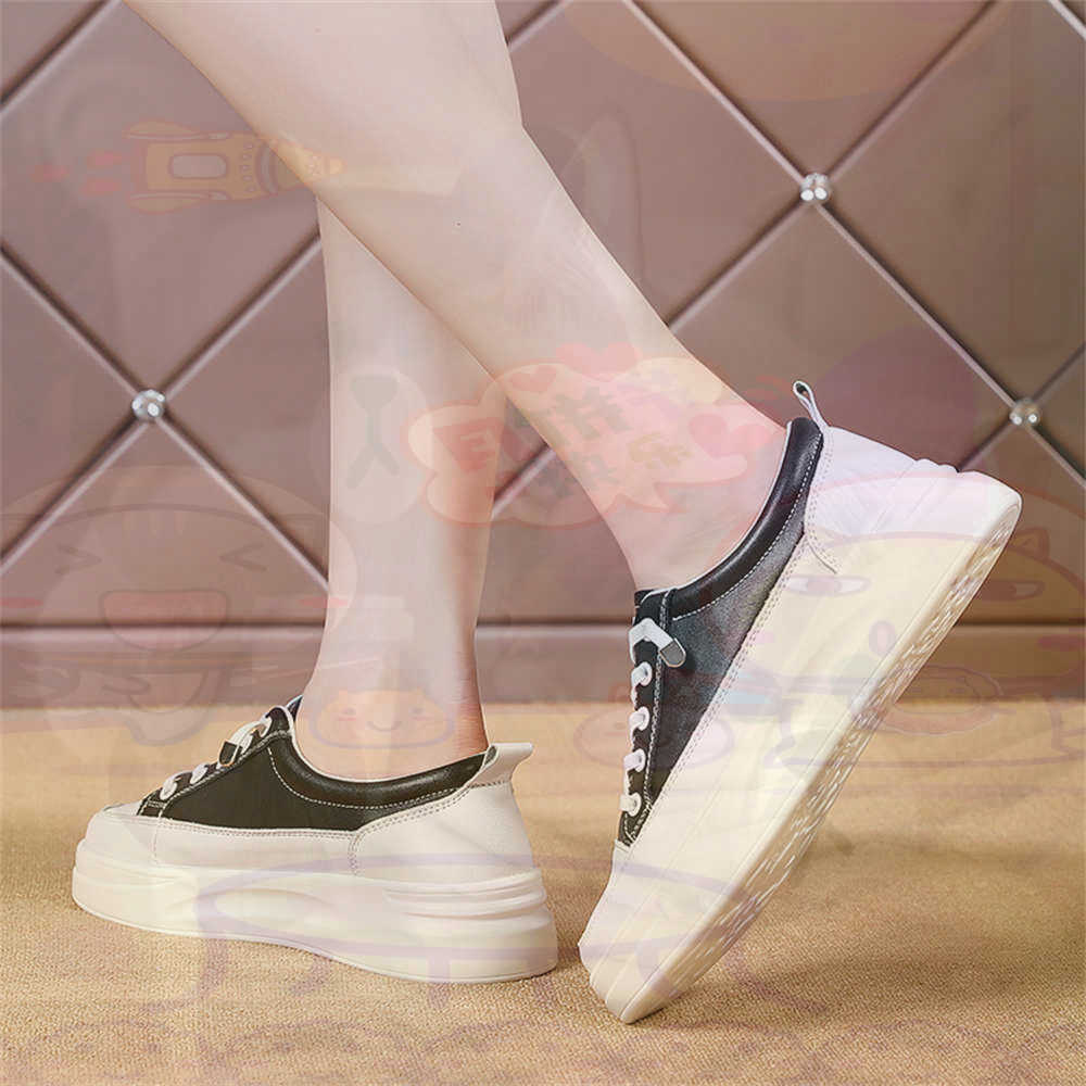Women Formal Upper Wear - Sepatu Pantofel Chunky Berenda Sepatu Olahraga