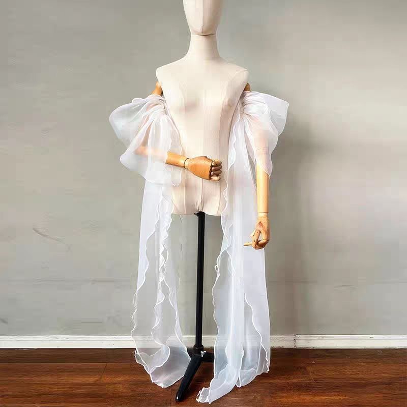 Women'S Formal Wear To A Wedding - Aksesoris Gaun Pengantin Wanita, Lengan Organza