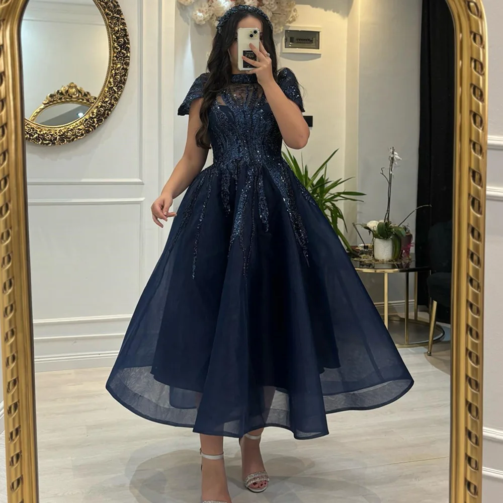 Women'S Formal Wear To A Wedding - Disesuaikan gaun pesta malam pernikahan A-line