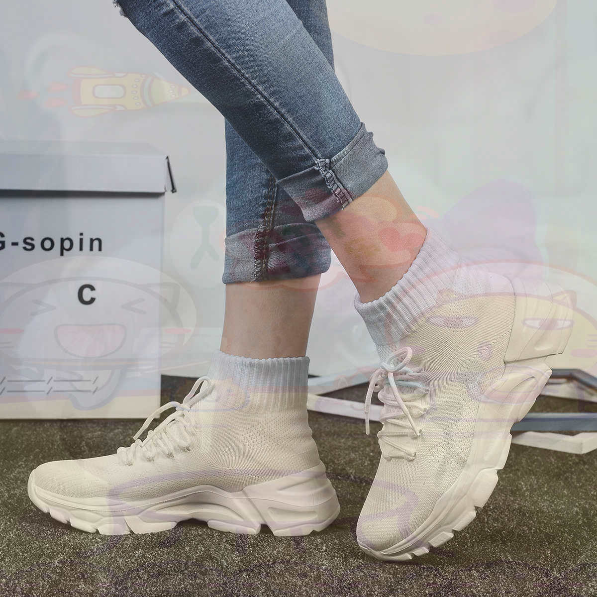 Women Formal Upper Wear - Menambah Tinggi Badan Musim Panas Bola