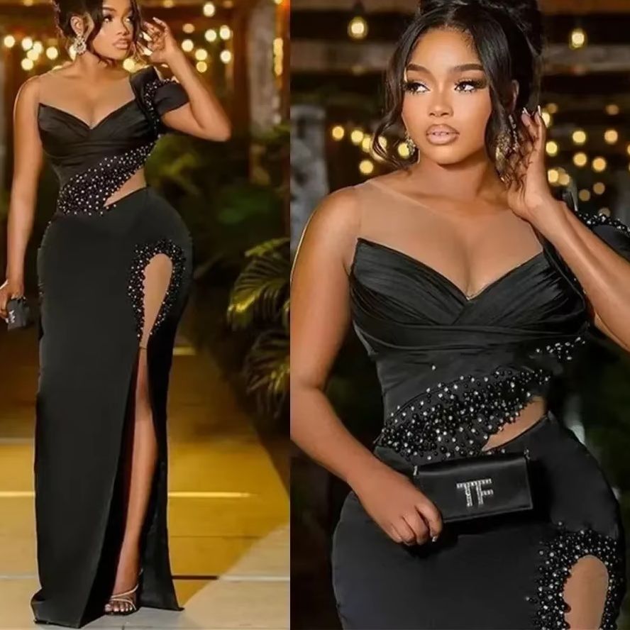 Women Formal Wear For Plus Size - Gaun Formal Satin Plus Size Aso