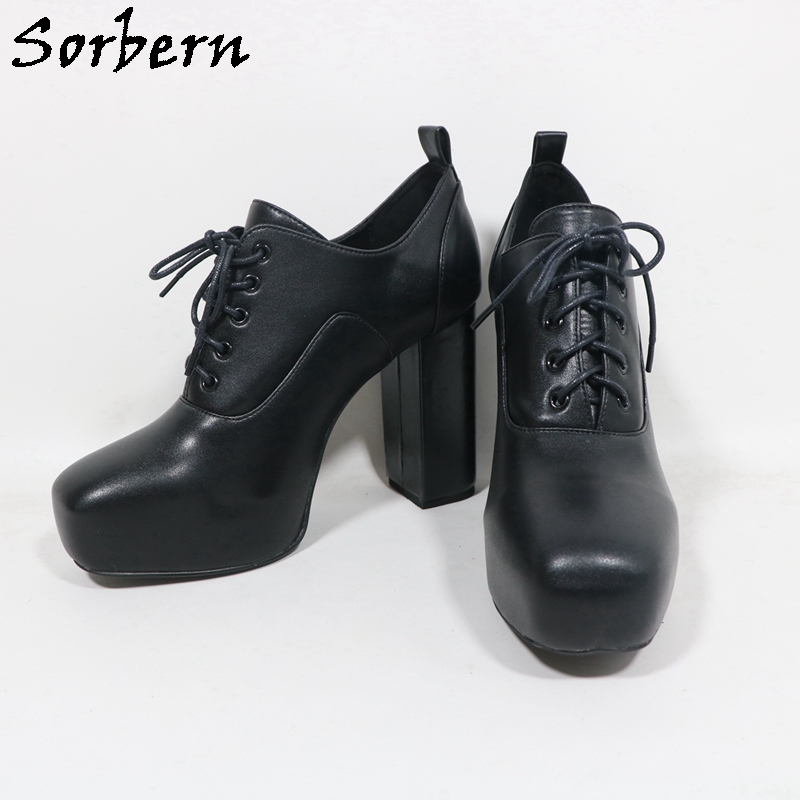 Sepatu Pump Gaya Unisex Sorber - Pump Heel Block ulasan dan harga