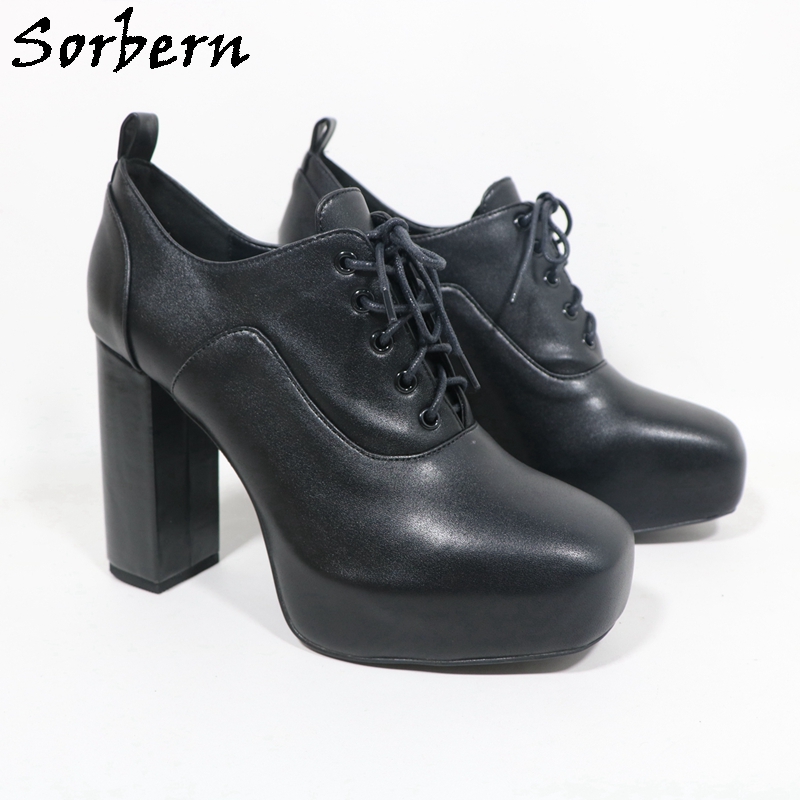 Sepatu Pump Gaya Unisex Sorber - Pump Heel Block ulasan dan harga