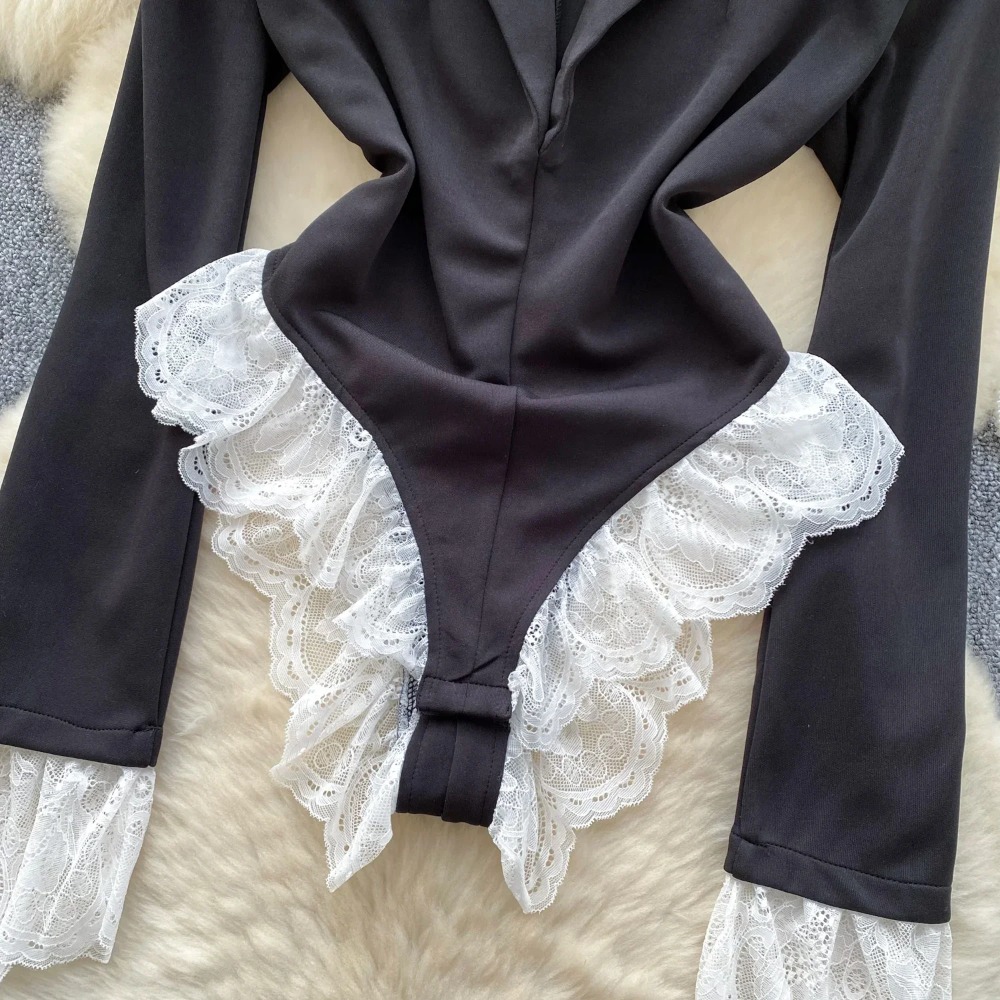 Hotsweet Jumpsuit kerah rebah, - Women'S Formal Wear Jumpsuit ulasan dan harga