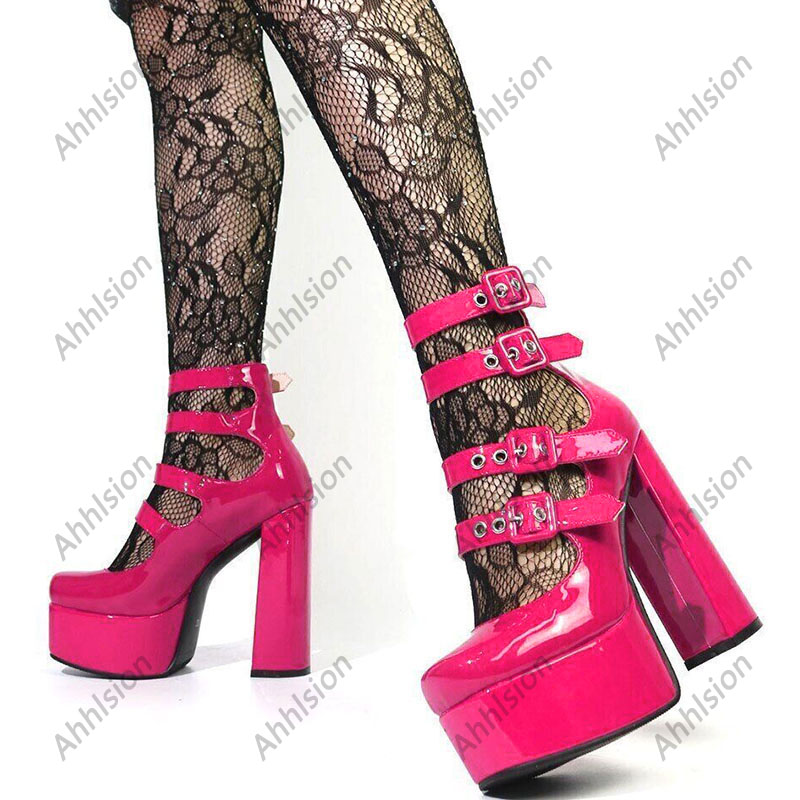 Ahhlsion Sepatu Pump Wanita Mu - Pump Heel Block ulasan dan harga