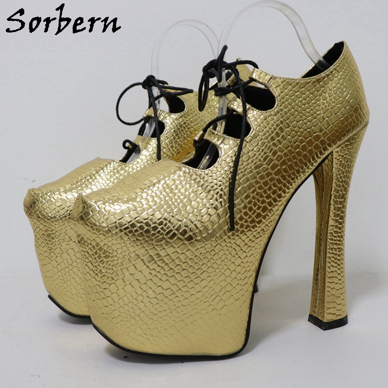 Sorbern Buaya Emas 20Cm Pompa  - Pump Heel Block ulasan dan harga