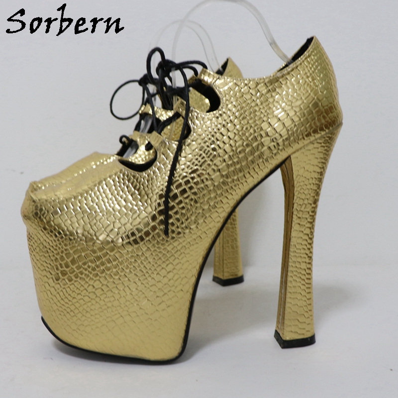 Sorbern Buaya Emas 20Cm Pompa  - Pump Heel Block ulasan dan harga