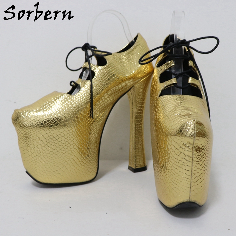 Sorbern Buaya Emas 20Cm Pompa  - Pump Heel Block ulasan dan harga