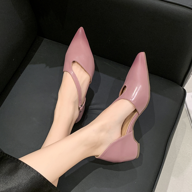 Sandal Wanita Model French Poi - Pump Heel Block ulasan dan harga