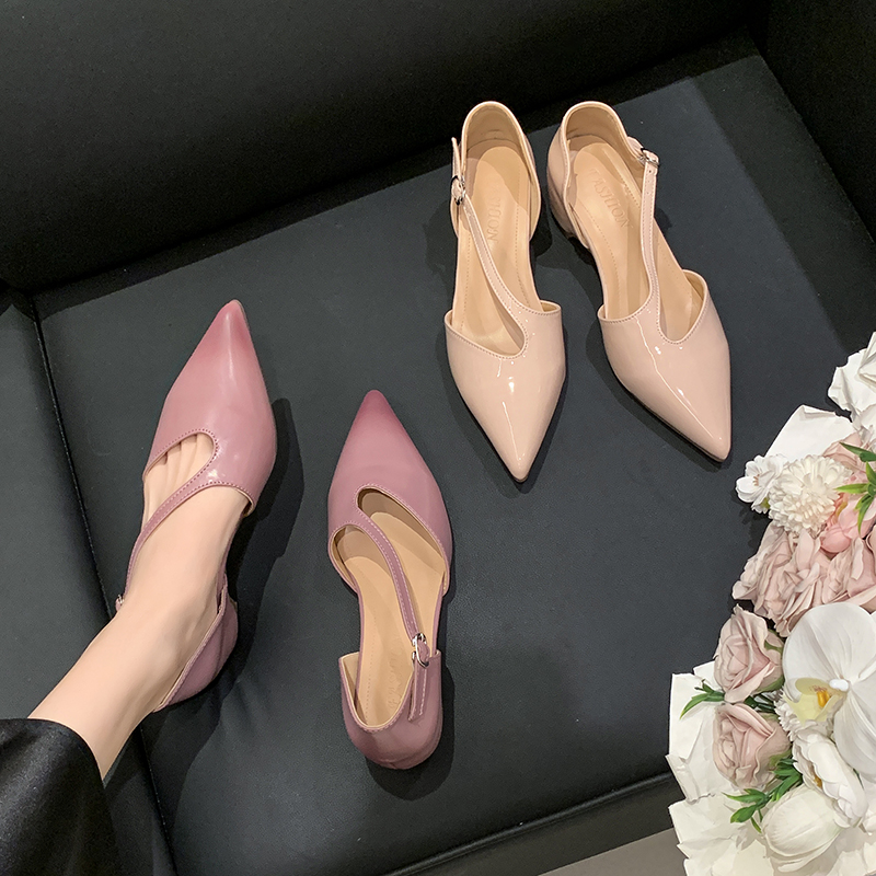 Sandal Wanita Model French Poi - Pump Heel Block ulasan dan harga