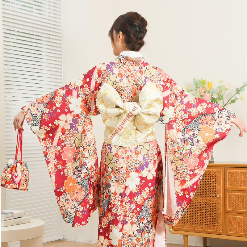 Kimono Jepang Versi Terbaru un - Women Formal Wear Ethnic ulasan dan harga