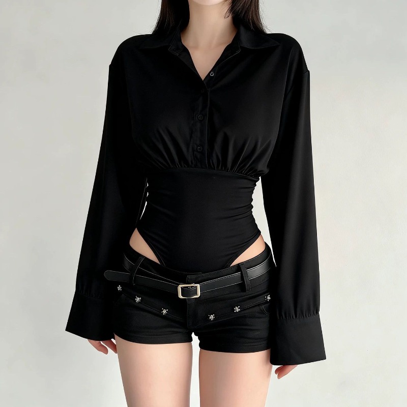 Baju Terusan Lengan Panjang Mo - Women'S Formal Wear Jumpsuit ulasan dan harga