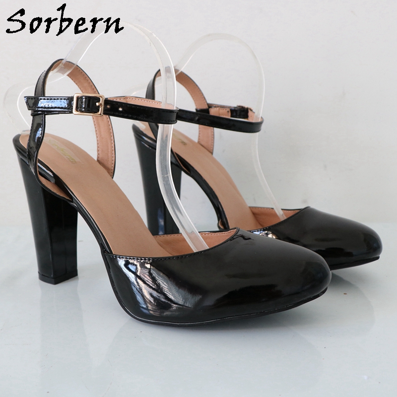 Sorbern sepatu hak tinggi hita - Pump Heel Block ulasan dan harga