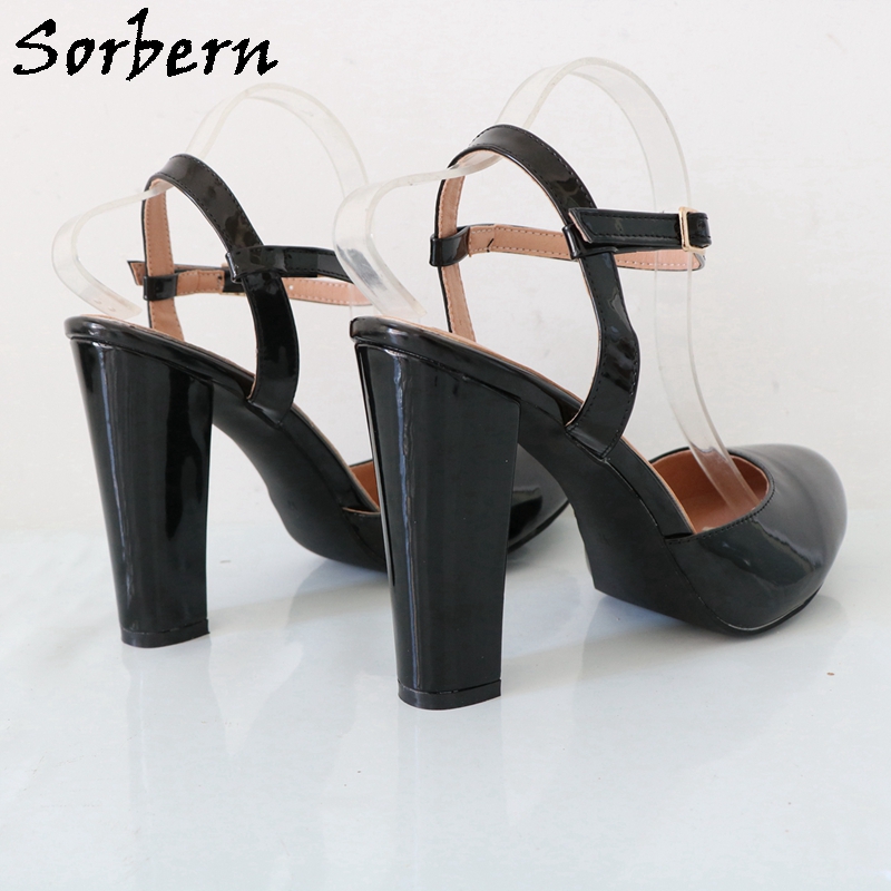Sorbern sepatu hak tinggi hita - Pump Heel Block ulasan dan harga
