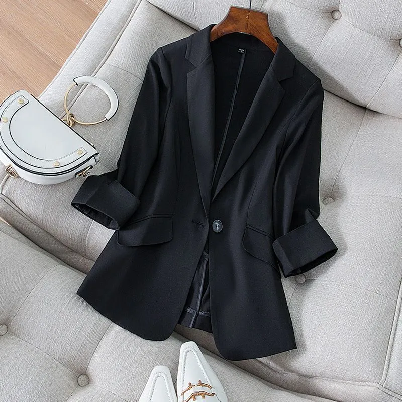 Jaket wanita, pakaian ramping  - Women Formal Wear For Plus Size ulasan dan harga