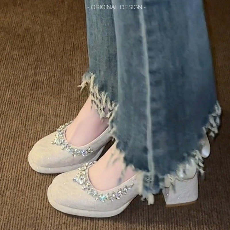 Sepatu Pump Mary Jane Prancis  - Pump Heel Block ulasan dan harga
