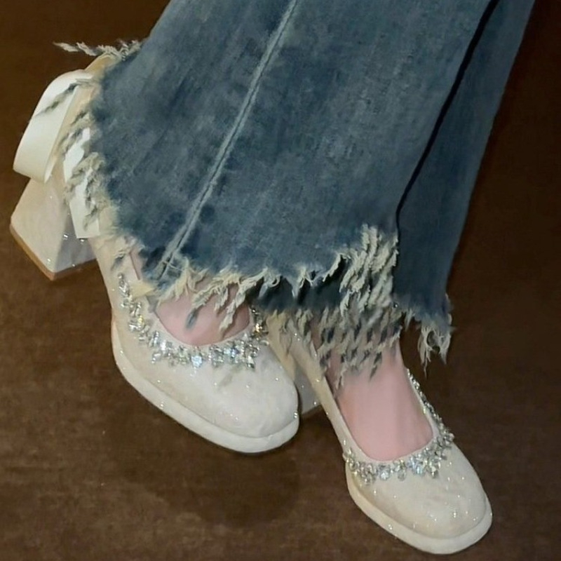 Sepatu Pump Mary Jane Prancis  - Pump Heel Block ulasan dan harga