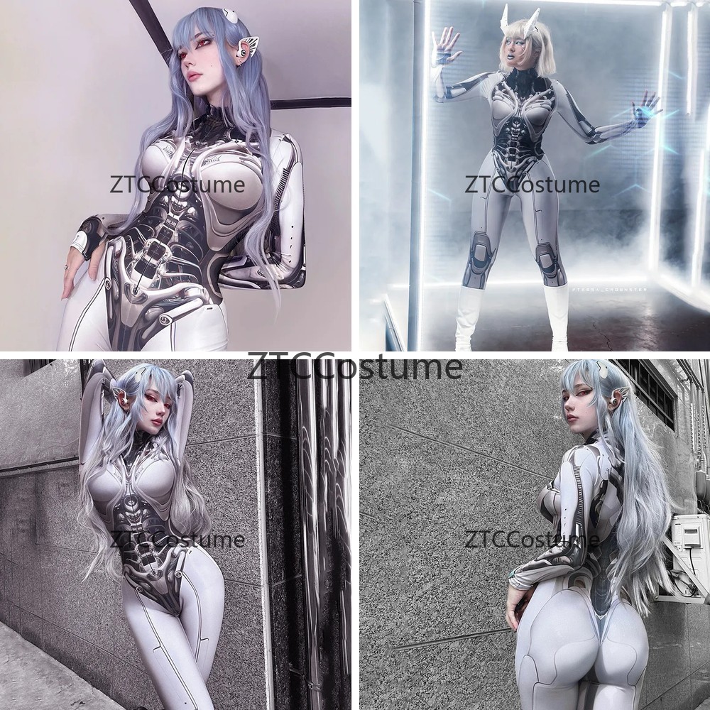 Bodysuit Cosplay Cetak 3D Y2k  - Women'S Formal Wear Jumpsuit ulasan dan harga