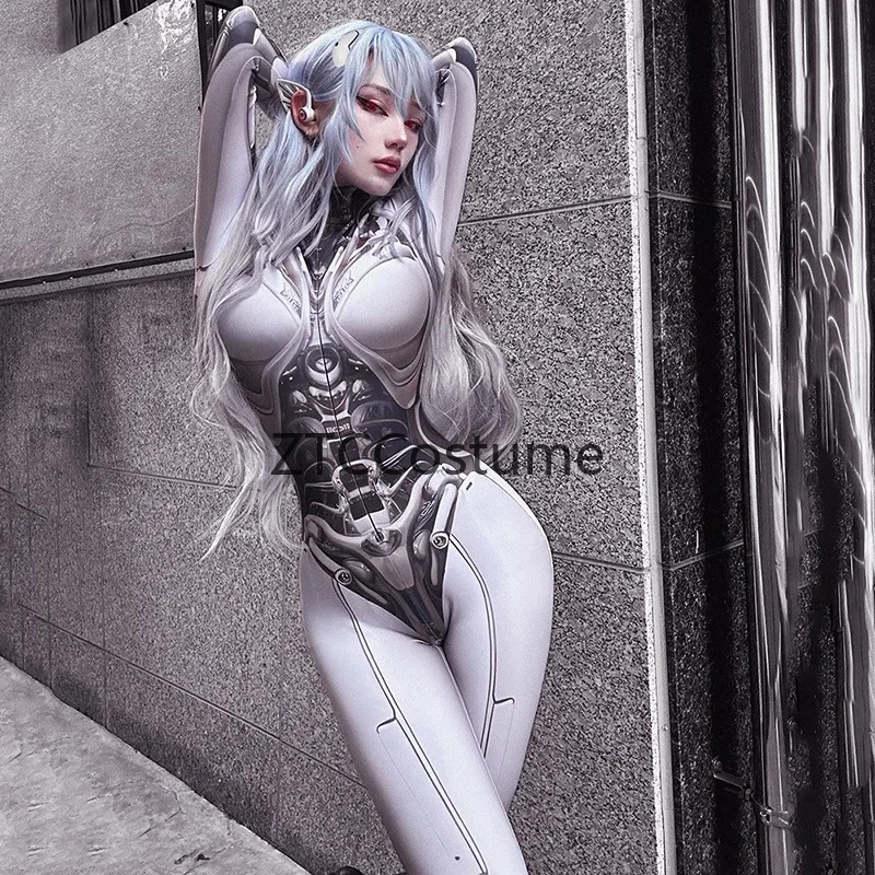 Bodysuit Cosplay Cetak 3D Y2k  - Women'S Formal Wear Jumpsuit ulasan dan harga