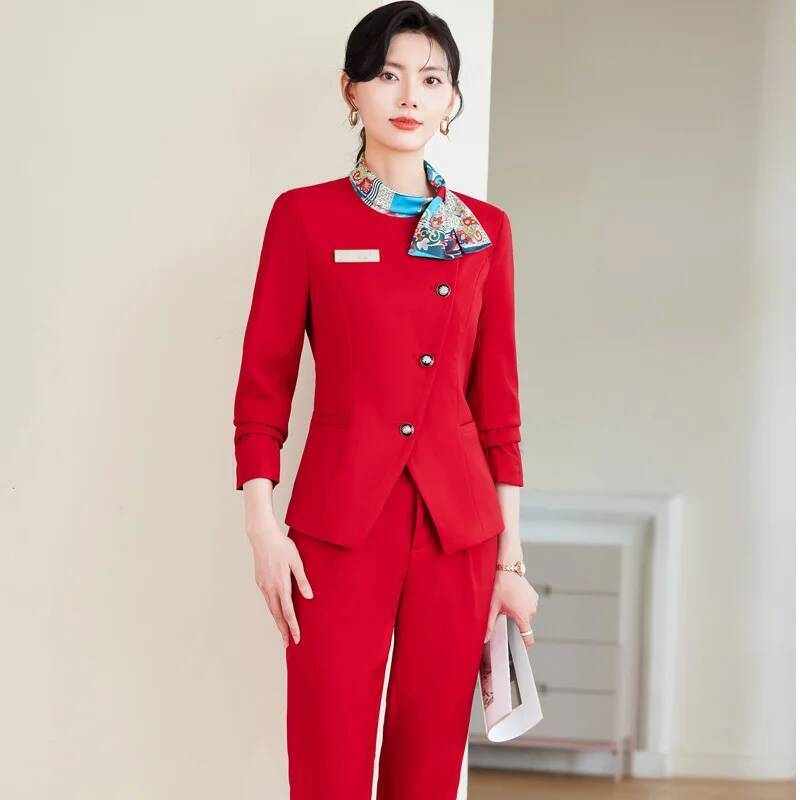 Setelan Celana Formal Elegan U - Women Formal Wear For Plus Size ulasan dan harga