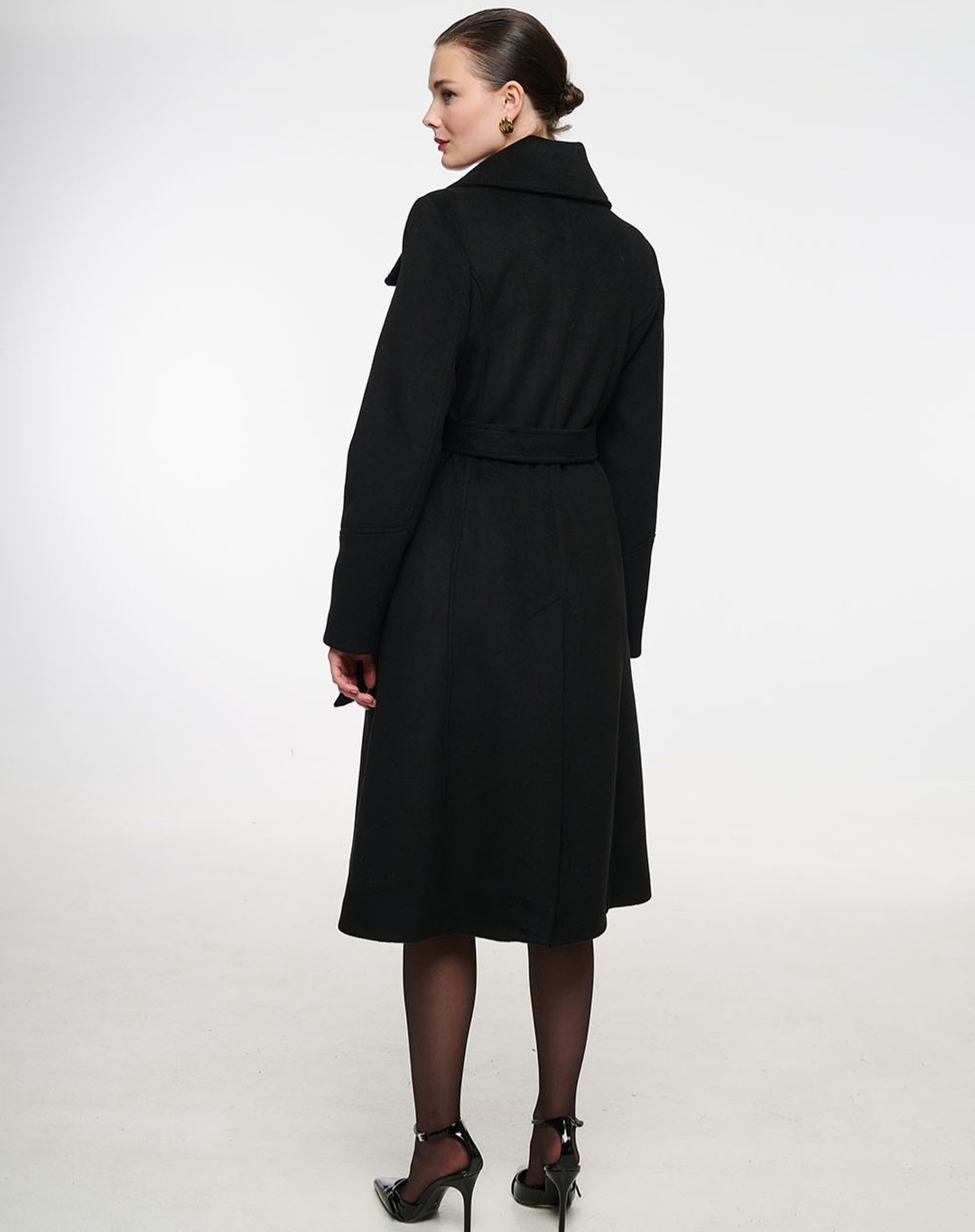 Mantel Wol Wanita Kerah Tegak  - Women Formal Wear For Plus Size ulasan dan harga