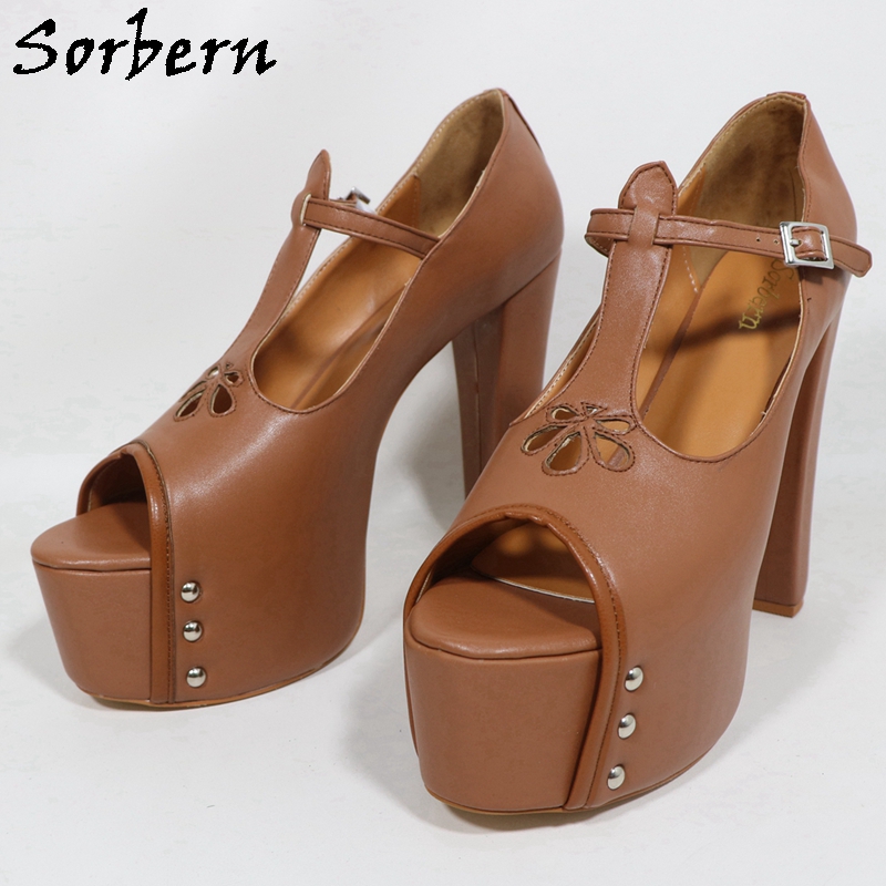 Sepatu Pump Wanita Sorbern Bro - Pump Heel Block ulasan dan harga