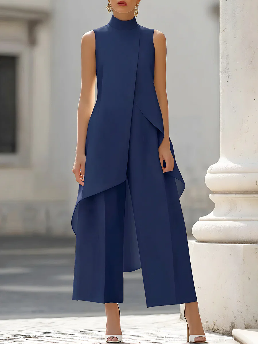 Jumpsuit tanpa lengan dengan k - Women'S Formal Wear Jumpsuit ulasan dan harga