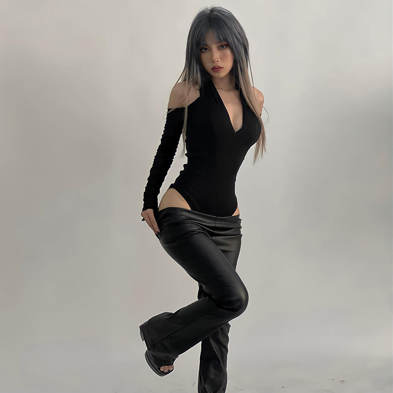 Bodysuit Wanita Seksi Berluban - Women'S Formal Wear Jumpsuit ulasan dan harga